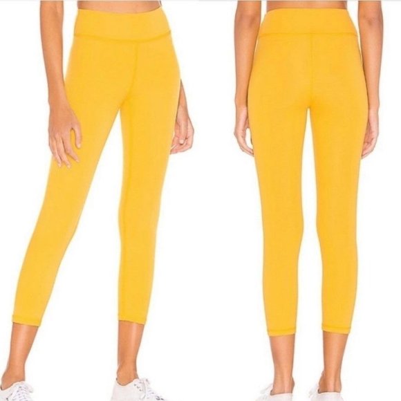 Lovewave Pants - Revolve Lovewave Sz XS Yellow Luka Active Wear Pants Yoga Leggings